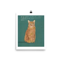 Image 2 of ROMANTIC FELINE POSTER