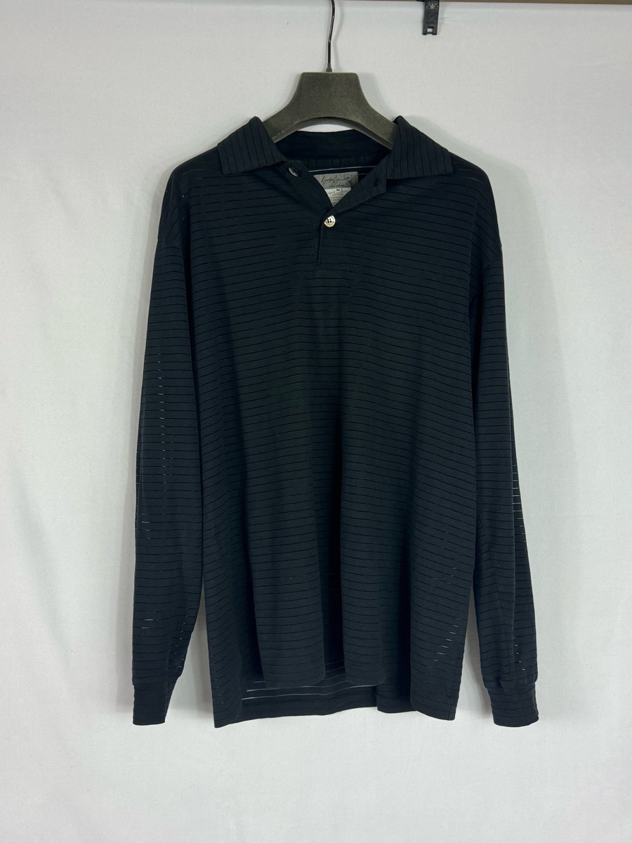 Image of Yohji Yamamoto Pour Homme L/S Polo