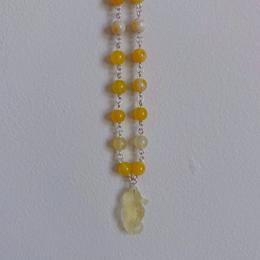 Image of sea glass necklace