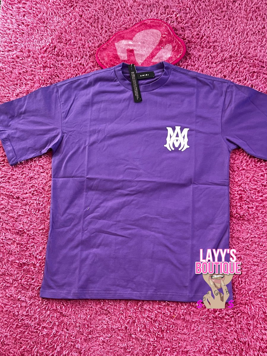Purple Amiri Shirt | Layys Closet
