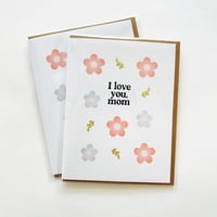 Image 1 of I Love You Mom/Grandma Card