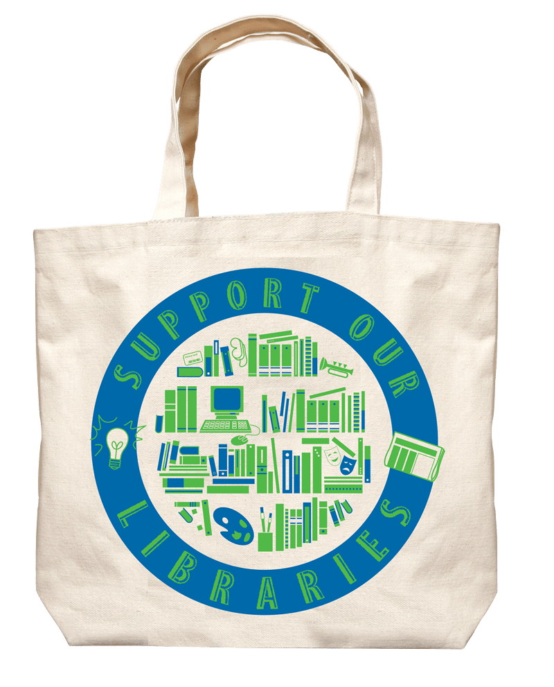 Image of Library Chic: Universal Library Icons Tote