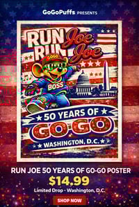 Image 1 of RUN JOE 50 YEARS POSTER