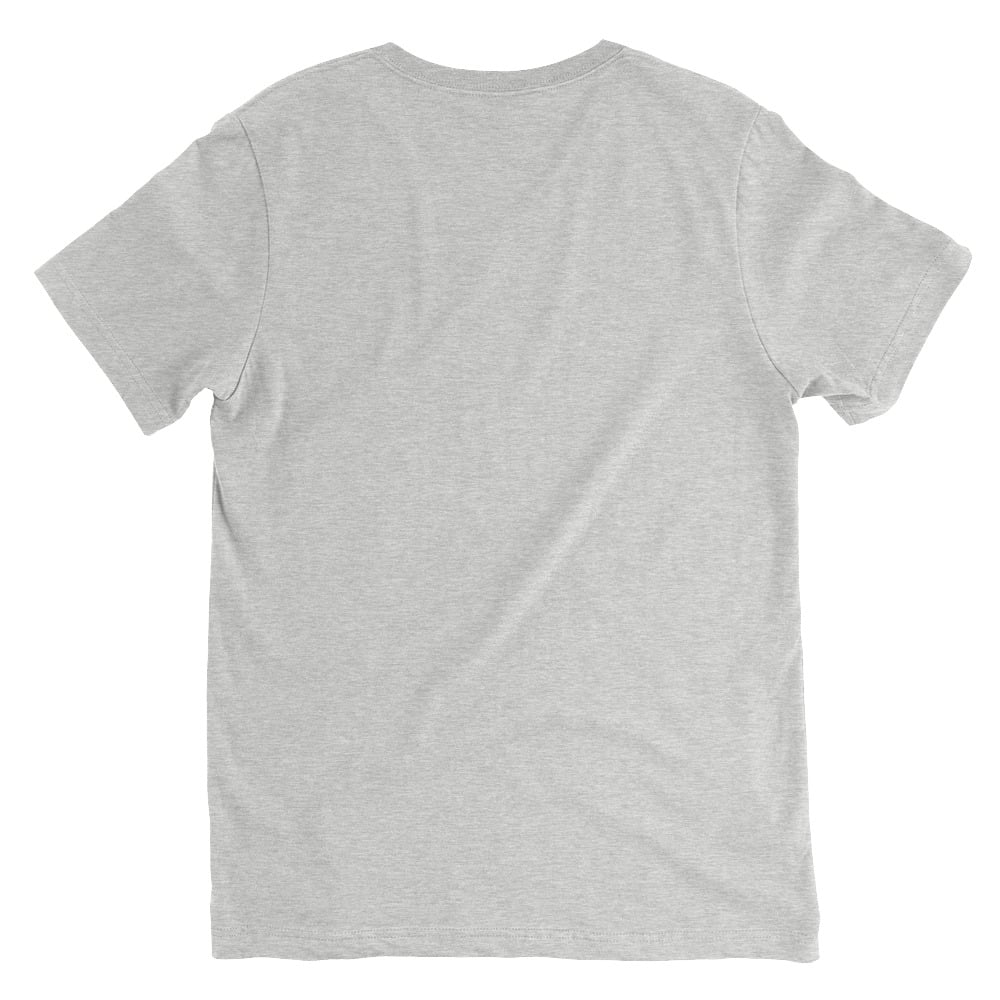 Image of Unisex Short Sleeve V-Neck Fit T-Shirt