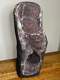 Image 6 of Rainbow Amethyst Geode Crystal Cave #2558