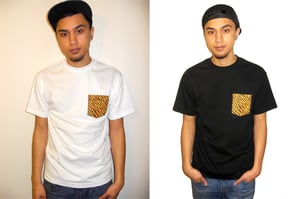 Image of Tiger Stripes - Pocket Tee (worn by TimothyDeLaGhetto)