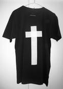 Image of "Cross" Play-Shirt Basic T-shirt (Black)