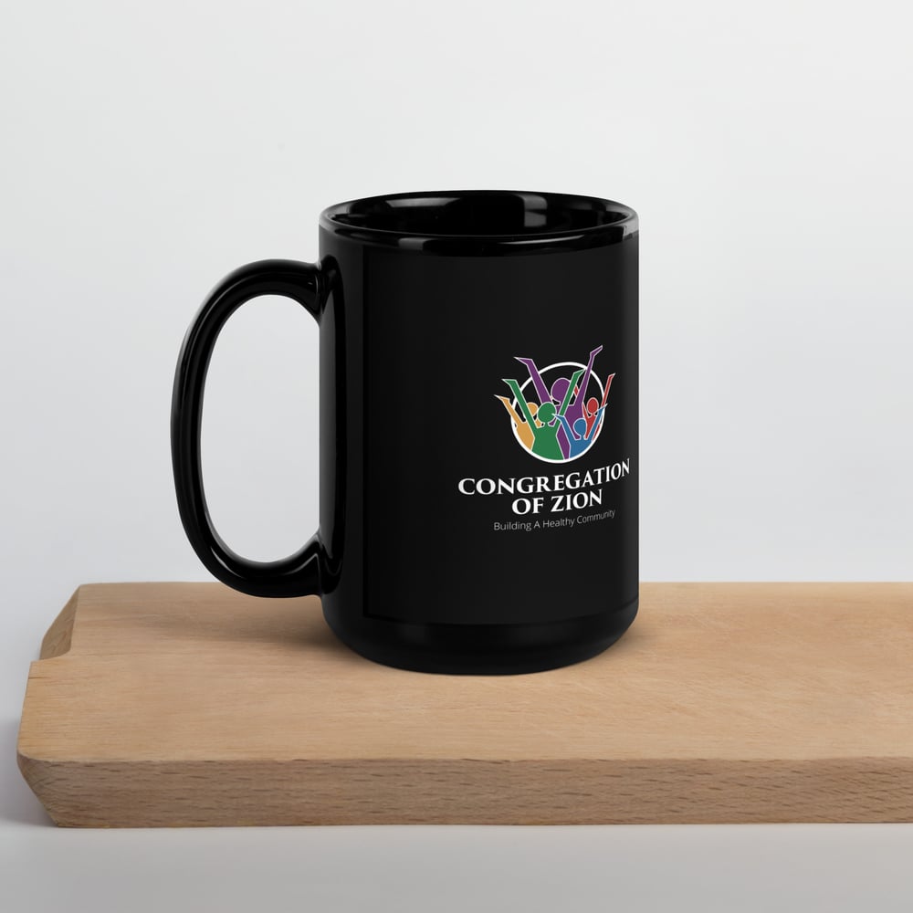 Image of Congregation of Zion mug (Black)