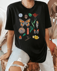 Image 1 of Aries Nature Chart Black T-shirt