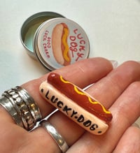 Image 2 of Lucky Dog | Good Luck Charm (in Tin)