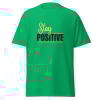 Image 6 of Unisex classic tee, Stay Positive T-Shirt | Motivational Uplifting Message Graphic Tee