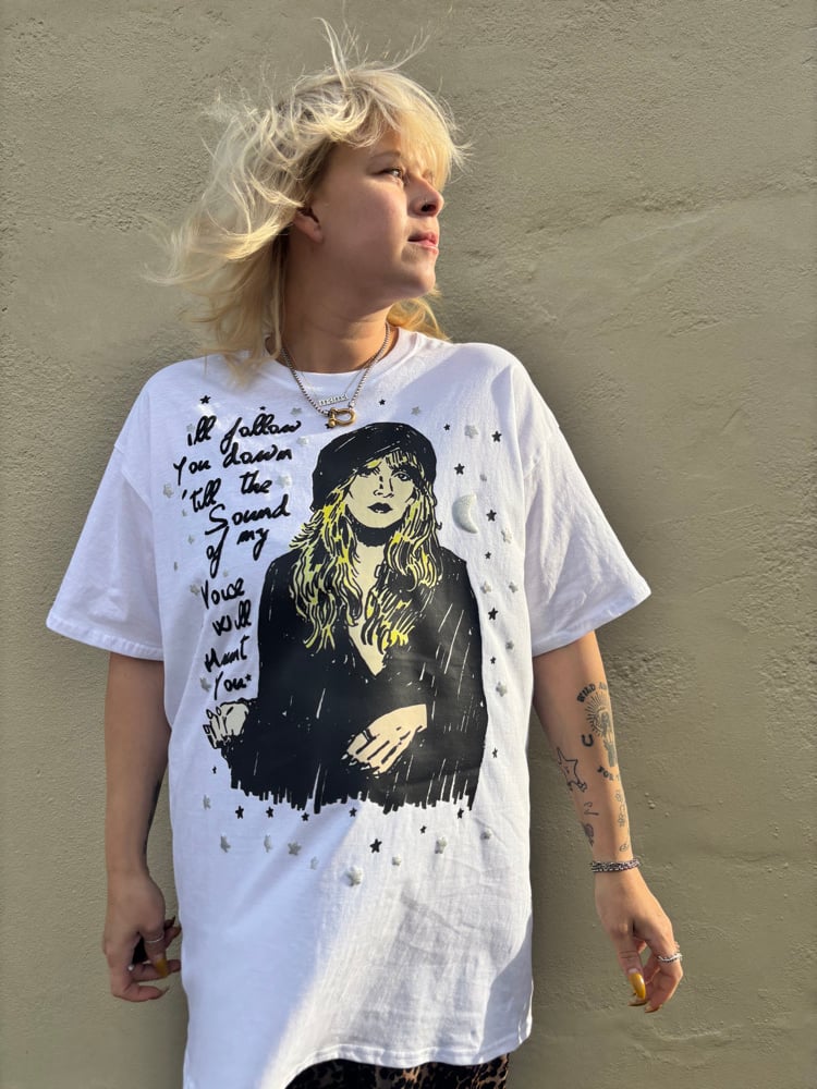 Image of Stevie nicks silver springs 3d tshirt 