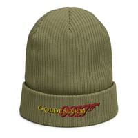 Image 3 of GoldenArm 0017 Organic ribbed beanie