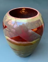 Image 2 of Abstract lustre vase