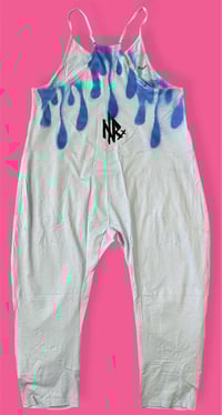 Image 2 of “DIAMOND EYES” CUSTOM PAINTED BAGG ROMPER LARGE