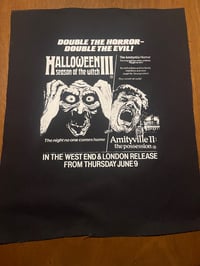 Halloween 3/Amityville 2 Back Patch Shipping Included