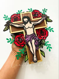 Image 2 of JESUS ON THE CROSS SVG / ARCHIVO DIGITAL 