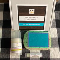 Image 2 of The Workman Self Care Box for Men-Sea Salt and Driftwood