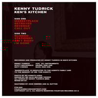 Image 3 of FTN-005 - Kenny Tudrick - "Ken's Kitchen" LP (SOLD OUT)