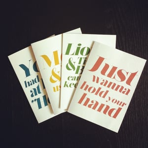 Image of Love note card set