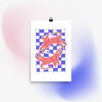 Image 4 of Twin Cats Poster