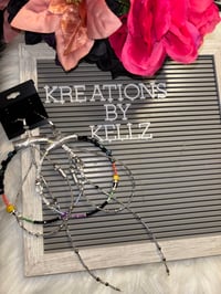 Image 7 of Silver Lining Large Hoops