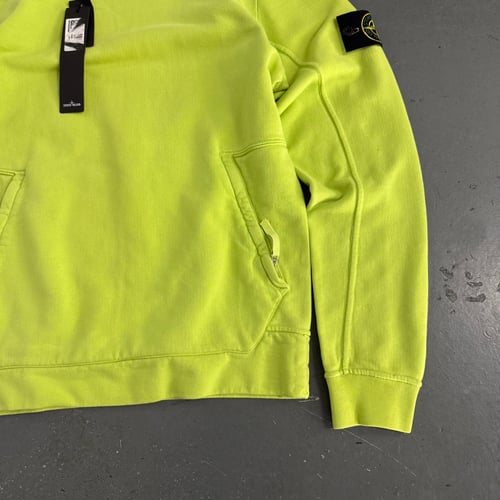 Image of SS 2016 Stone Island Neon Spellout Crewneck, Size Small