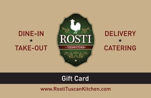 Image of Rosti Gift Cards - the perfect Gift! Available in $25, $50 & $100