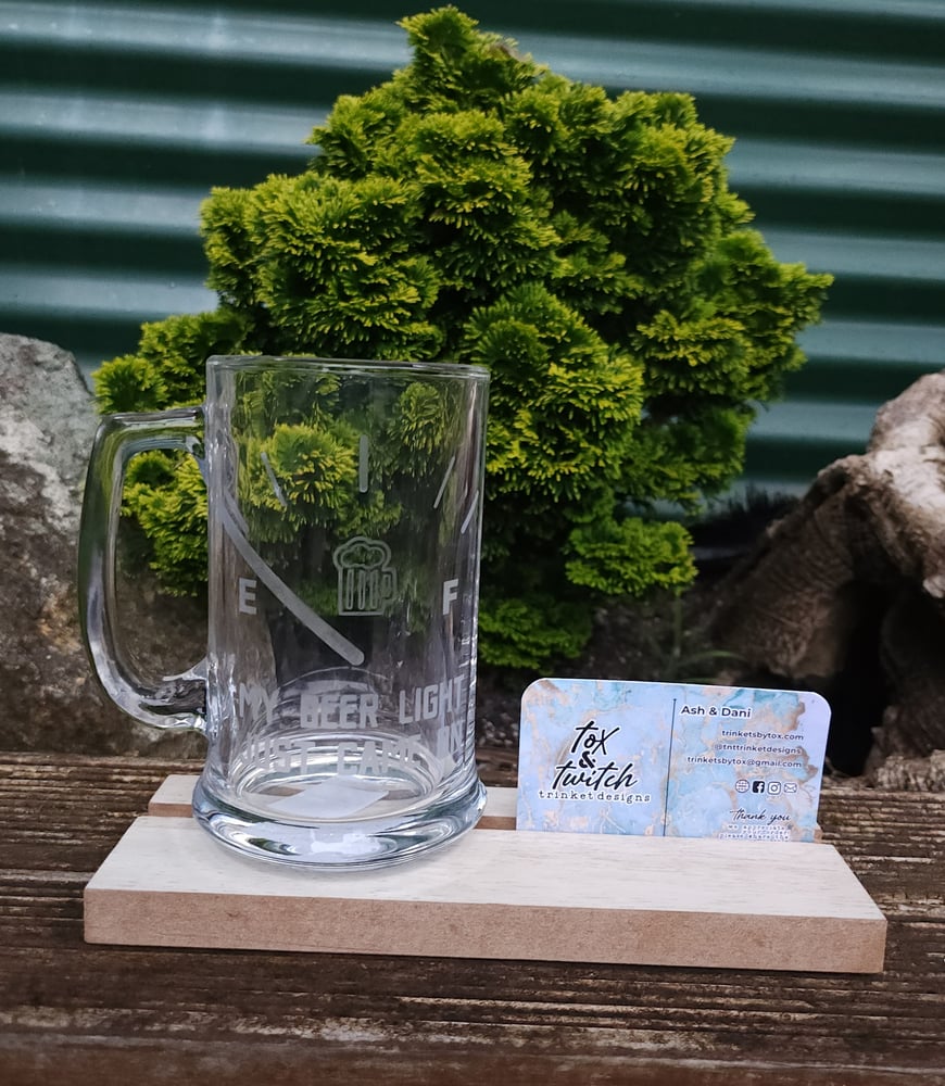 Image of Etched Beer Steins