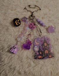 Image 1 of Haunted House Bag Charm