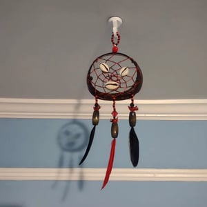 Brown Coconut Dreamcatcher