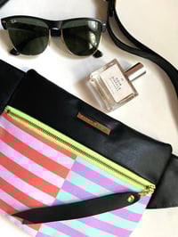 Image 6 of Striped crossbody bag 