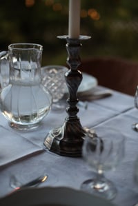 Image 3 of Kerzenständer, einflammig, Zinn, neobarock
