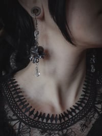 Image 3 of Real vertebrae earrings