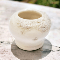 Image 3 of Mini White Lava Vase Copy