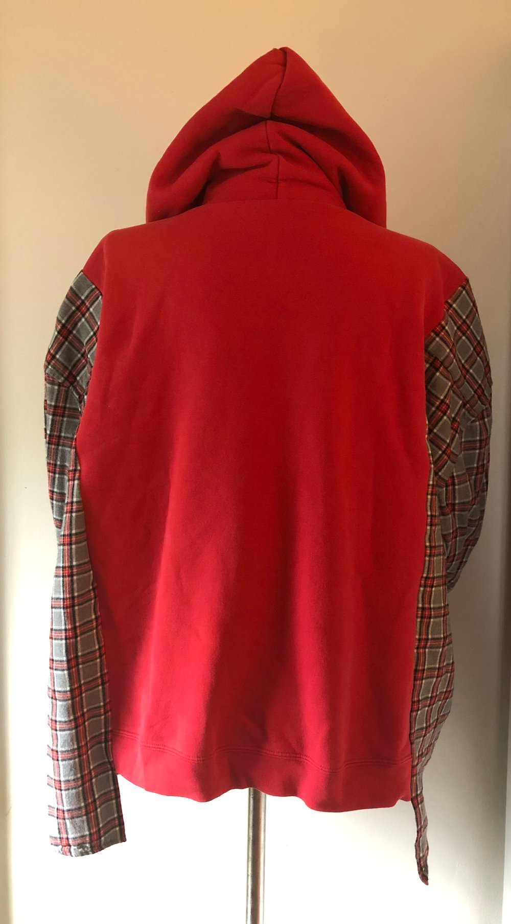 Upcycled “Ohio State” Fl+oodie