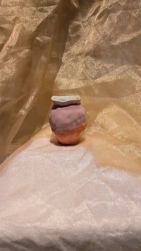 Image 2 of Pink and Orange vase