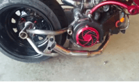 Image 4 of Honda Ruckus Stainless Steel Stepped Header