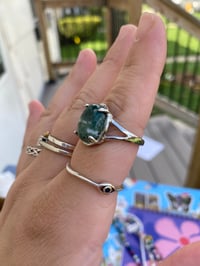 Image 3 of Moss Agate ring #3