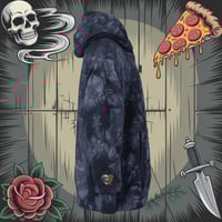 Image 6 of Skull Slice Champion Embroidered Tie-Dye Hoodie