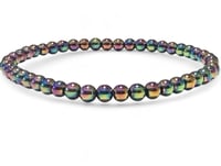 Rainbow Hematite Crystal bracelet 