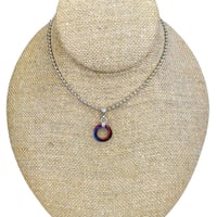 Image 9 of Pride Flag Moebius Pendants 