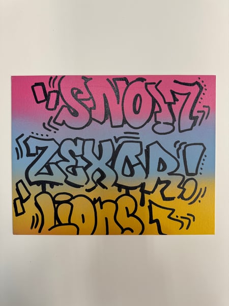 Image of Zexor tribute lions canvas 