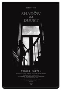 Image of Mondo Hitchcock's Shadow Of A Doubt poster