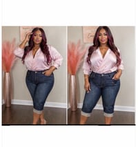 Image 6 of NWT Sz 18 Old Skool Denim Capri #898*1.9