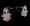 Image of Murder Ghostie Earrings (Glow in the dark)