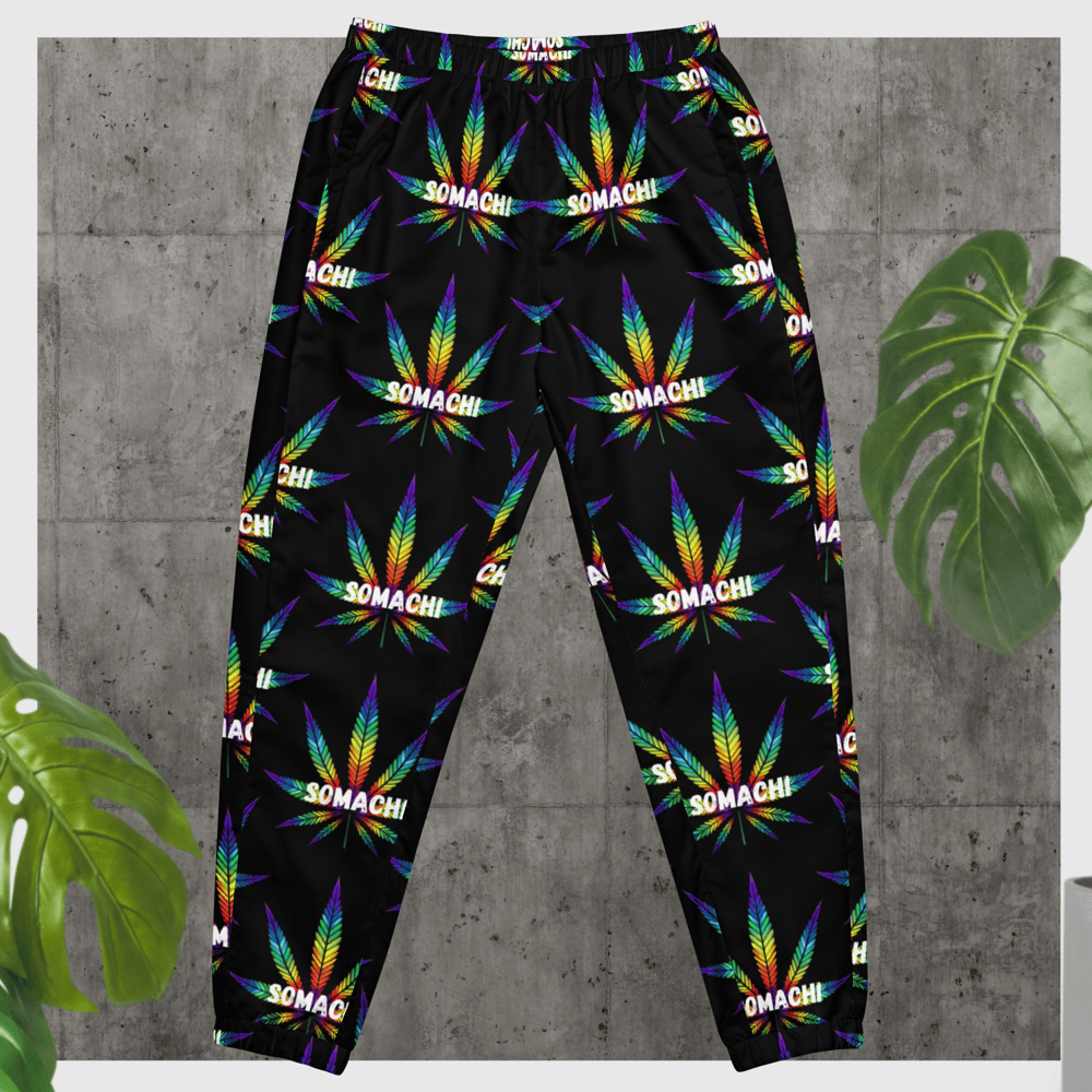 Image of Somachi Cannabis Water Resistant Windbreaker Streetwear