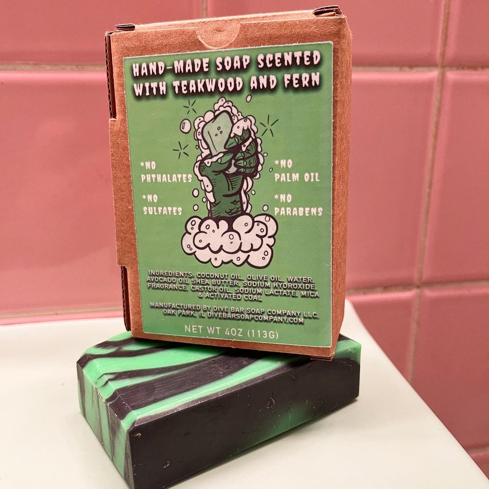 Handmade SCARY SOAP Creature from the Bath Lagoon Scent from Dive Bar Soap Company 