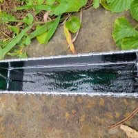 Image of Emerald green candle & incense holder