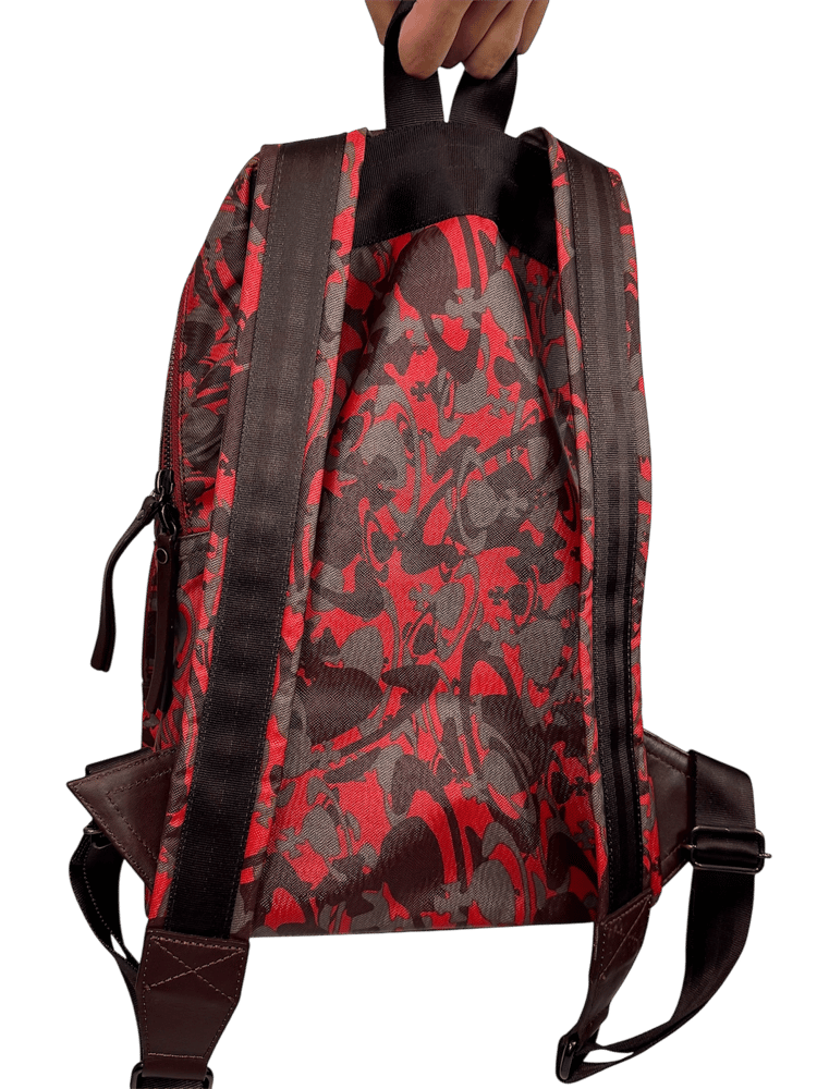 Image of Vivienne Westwood Orb-Camo Waxed Bag 